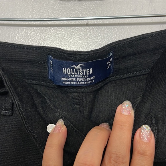 Hollister high-rise super skinny jeans size 3S - Picture 3 of 7